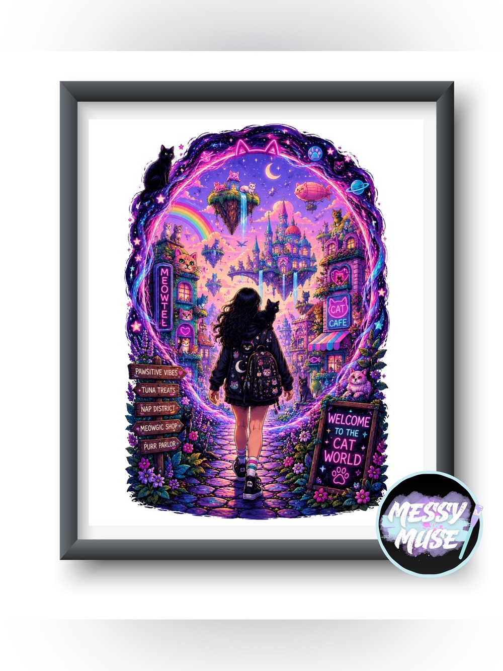 8.5x11 Wall Art Print | Handmade Home Decor | Ready to Frame Art Print
